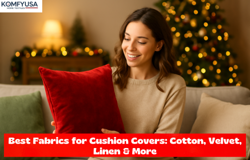 Best Fabrics for Cushion Covers: Cotton, Velvet, Linen &amp; More